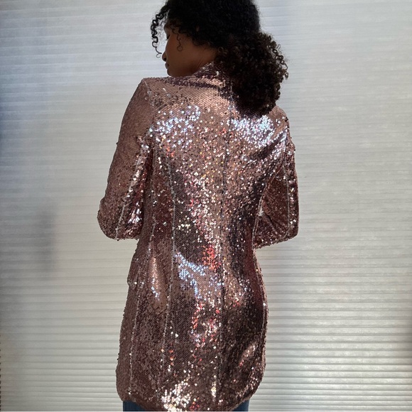 Endless Rose Sequin Blazer Jacket - Picture 10 of 17